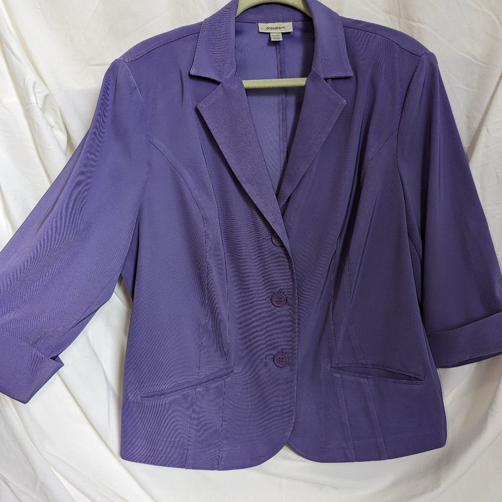 Dress Barn Light Purple Blazer